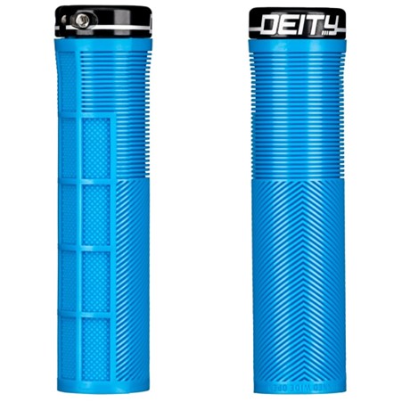 Deity Knuckleduster Lock On Grip [colour:blue]