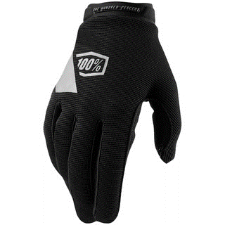 Gloves 100% Ridecamp Youth [size:lge Colour:black]