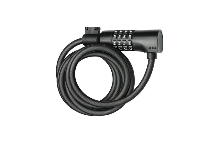 Axa Resolute C8 180cm Combination Cable Lock