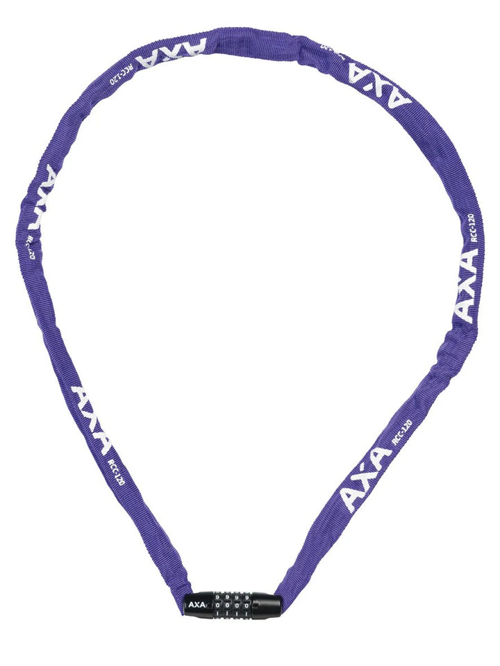 Axa Rigid Rcc 120cm Combination Chain Lock [colour:blue]