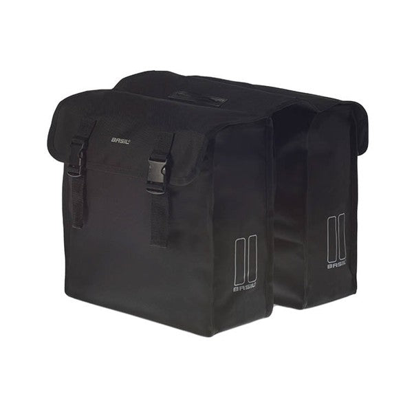 Basil Mara Xl Double Pannier Bag [size:35l Colour:black]