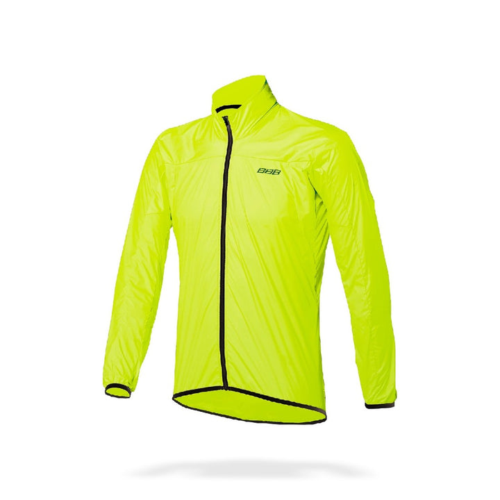 Rain Jacket Bbb Pocketshield [size:med Colour:neon Yellow]