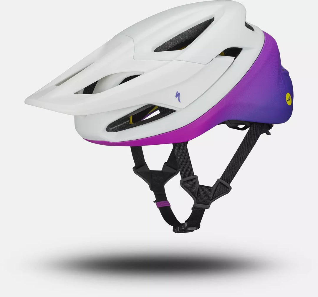 Specialized Camber Helmet [size:med 55-59cm Colour:white/purple]