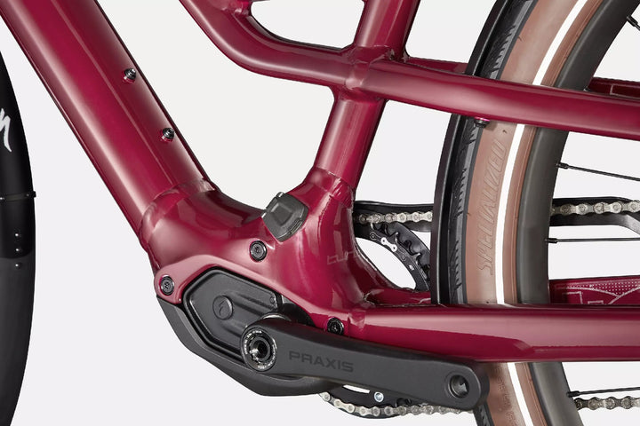 2022 Specialized Turbo Como Sl 4.0 Electric Commuter Bike [size:med Colour:rasberry]