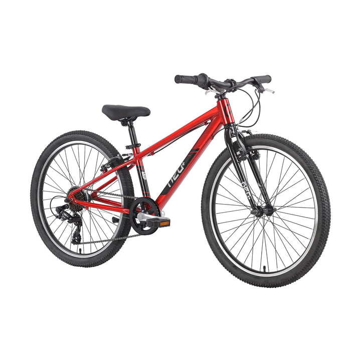 2026 Neo+ 24 7 Speed Kids Mountain Bike [size:24" Colour:chrome Red]