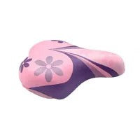 Ddk Junior Saddle With Clamp [colour:pink/white Size:one Size]