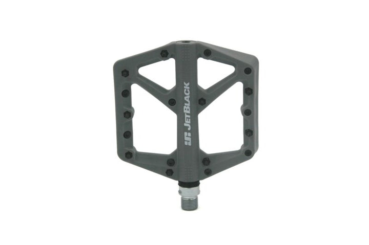 Jetblack Thermalite Pedals [size:9/16 Colour:grey] 