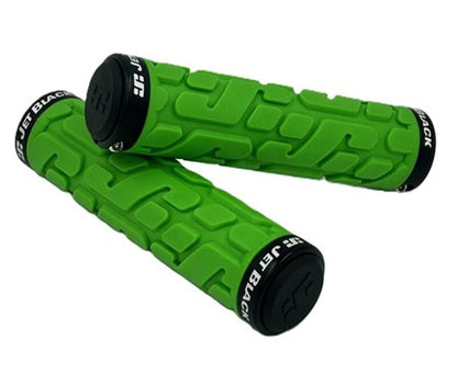 Jetblack Rivet Lock On Grips [colour:green] 