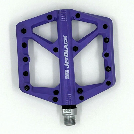 Pedals Jetblack Thermolite [size:9/16 Colour:purple]