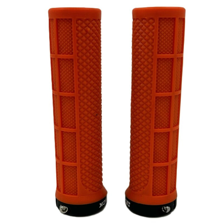 Jetblack Staple Lock On Grips [colour:orange]