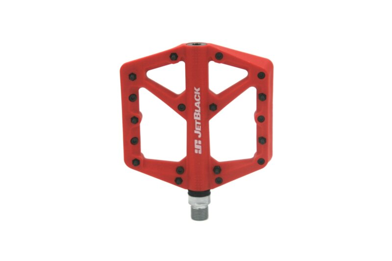 Jetblack Thermolite Mtb Pedals [size:9/16" Colour:red]