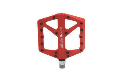 Jetblack Thermolite Mtb Pedals [size:9/16" Colour:red]