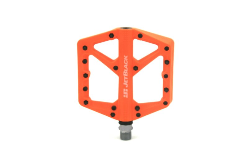 Jetblack Thermolite Pedals [size:9/16 Colour:orange]