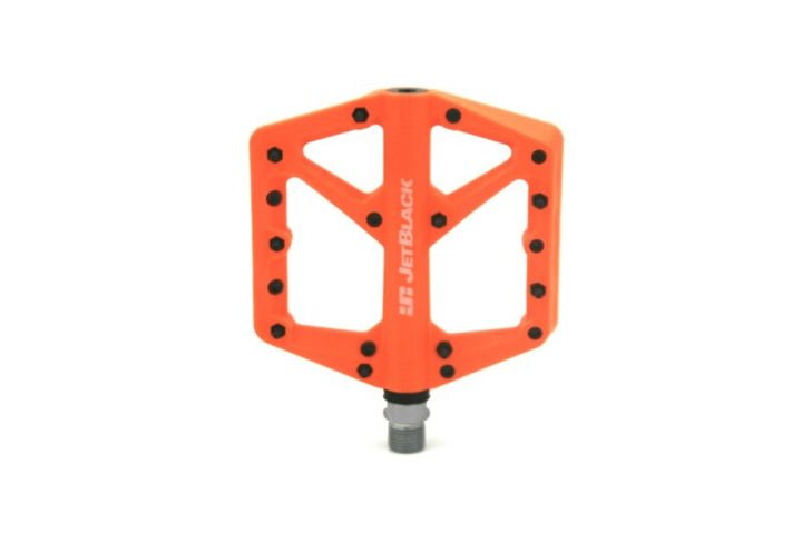 Jetblack Thermolite Pedals [size:9/16 Colour:orange]