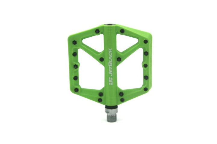 Jetblack Thermalite Pedals [size:9/16 Colour:green]