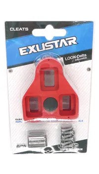Look Delta Compatible Cleats 9 Degree Float Red