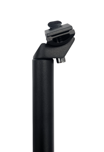 Bikelane Seat Post 31.8mm X 400mm Micro-adjust, Alloy Black 