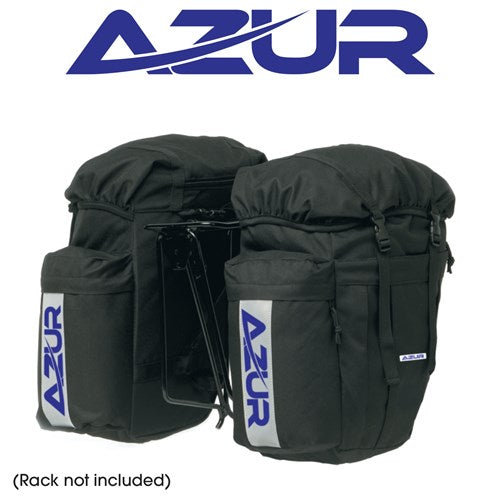 Azur Commuter Pannier Set [colour:black] 
