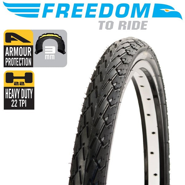 Freedom Scorcher 700c Tyre [width:35c Tyre Bead:wire]