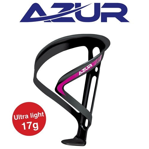 Bottle Cage Azur Alloy [colour:black/pink]