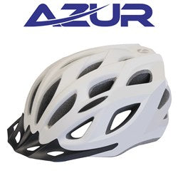 Helmet Azur L61 [size:lge/xl 58-61cm Colour:white]
