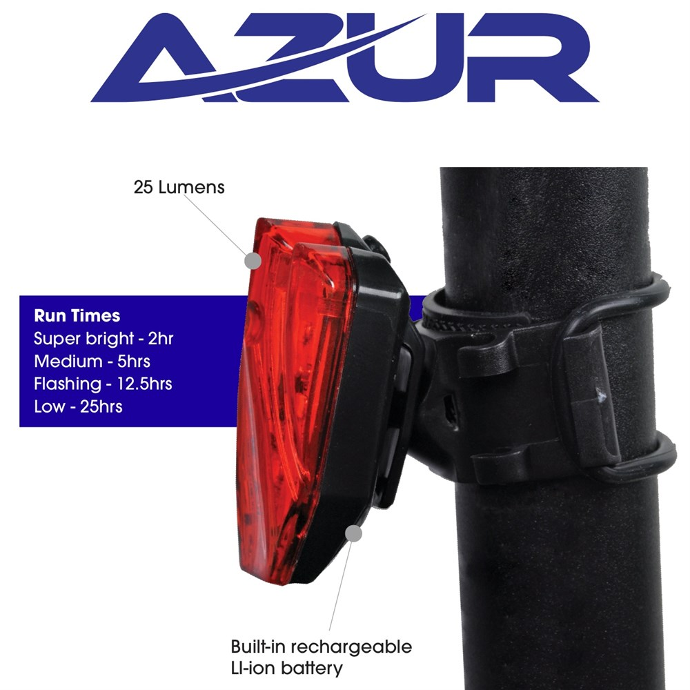 Azur Sheild 25 Lumen Tail Light 