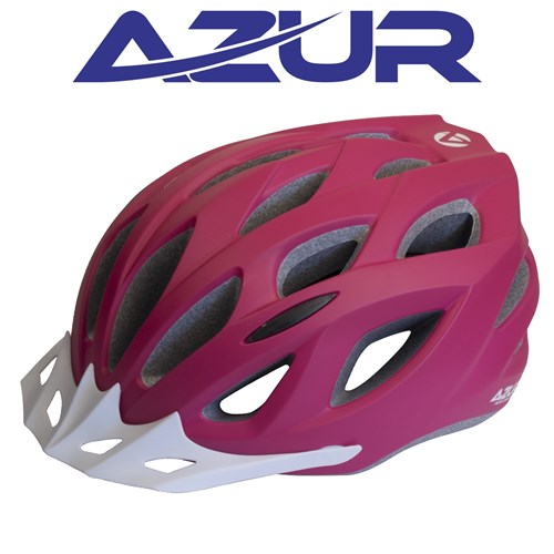 Helmet Azur L61 [size:med/lge 55-59cm Colour:pink] 