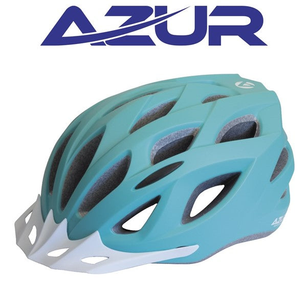 Azur L61 Helmet [size:med/lge 55-59cm Colour:matt Teal] 