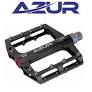 Azur Clutch Flat Bike Pedals [size:9/16 Colour:black] 