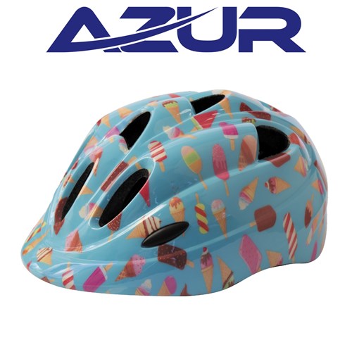 Azur Juvenile J36 Helmet [size:sm 50-54cm Colour:icecream] 