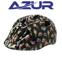 Helmet Azur J36 [size:sm 50-54cm Colour:cars] 