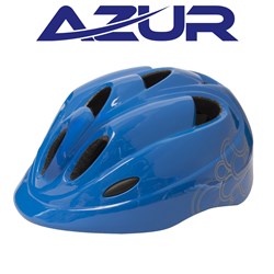 Azur Juvenile J36 Helmet [size:sm 50-54cm Colour:blue] 