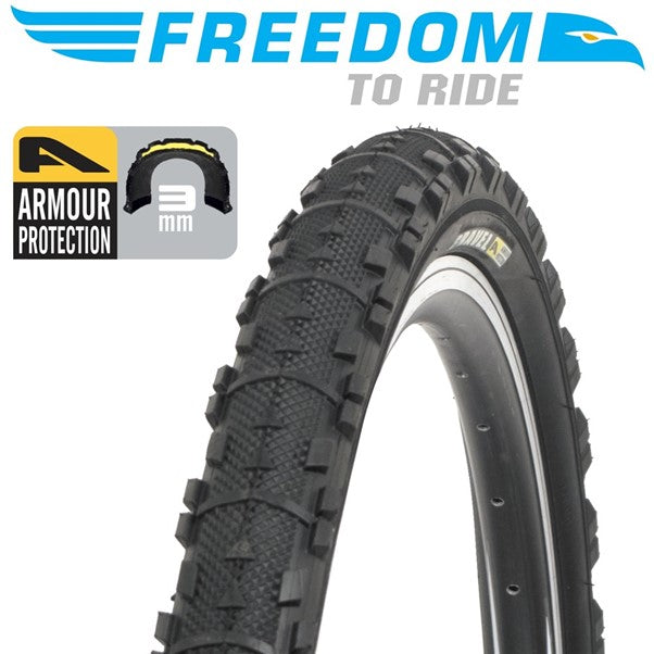 Freedom Gravel Mtb  Tyre [width:1.75" Tyre Bead:wire]