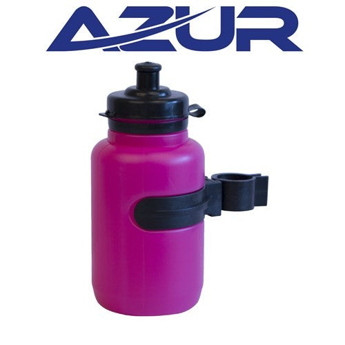 Bottle + Cage Azur Kids [colour:pink Size:200ml] 