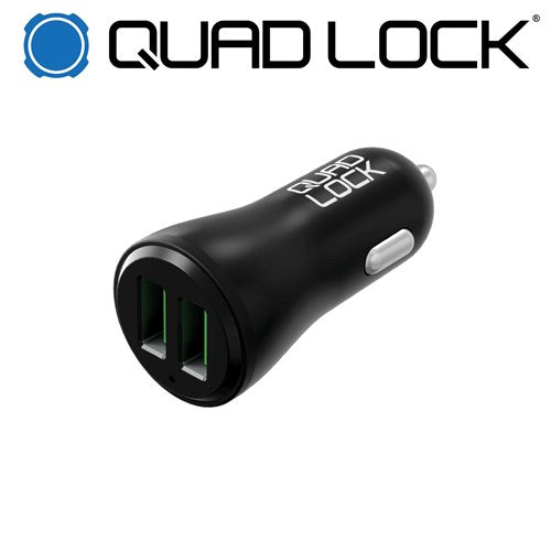 Quad Lock Dual Usb Car Charger