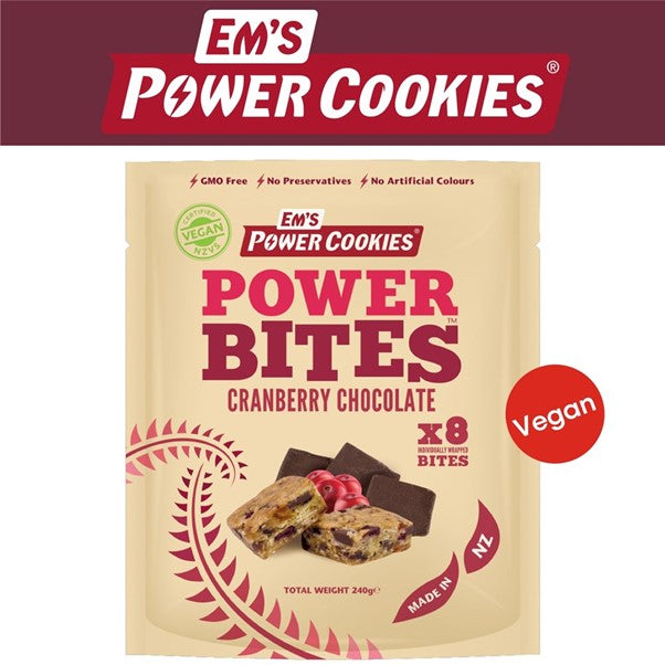 Power Bites Cranberry Choc