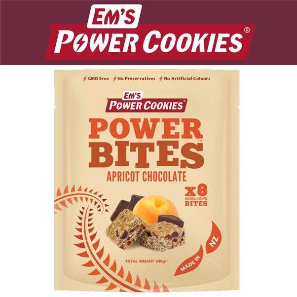 Em's Power Bites Apricot Chocolate 