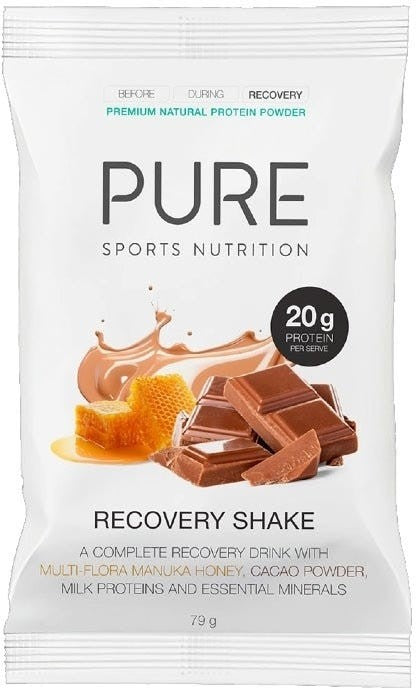 Pure Sports Nutrition Recovery Shake [flavour:manuka Honey/cacao Size:79g]