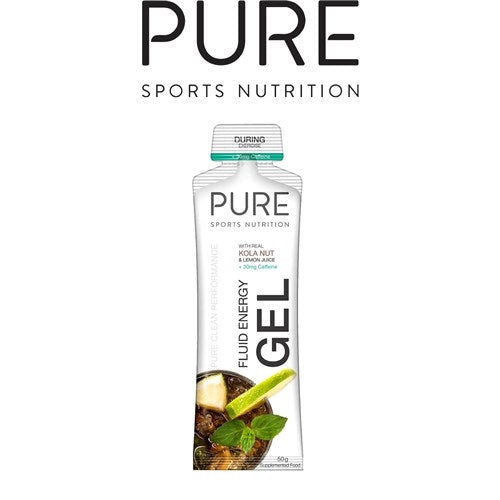 Fluid Energy Gel Pure Sports Nutrition W/ Caffine [flavour:kola Nut + Lemon Juice Size:50g]